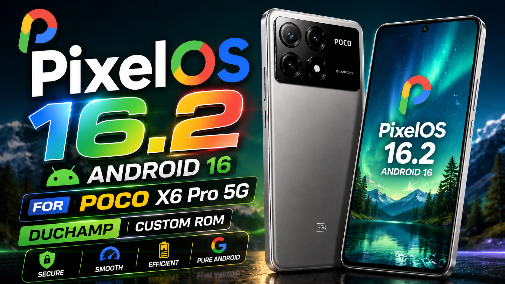Zendroid HyperOS 3 for Poco X6 Pro 5G